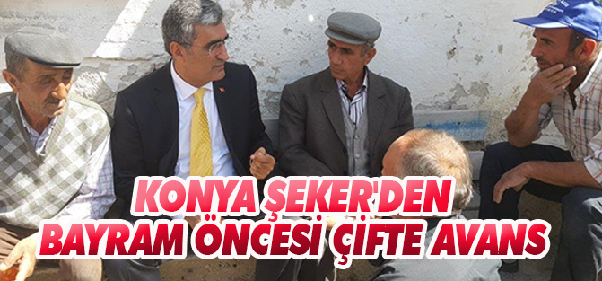 Konya Şeker'den bayram öncesi çifte avans