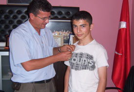 OKS şampiyonuna ödül