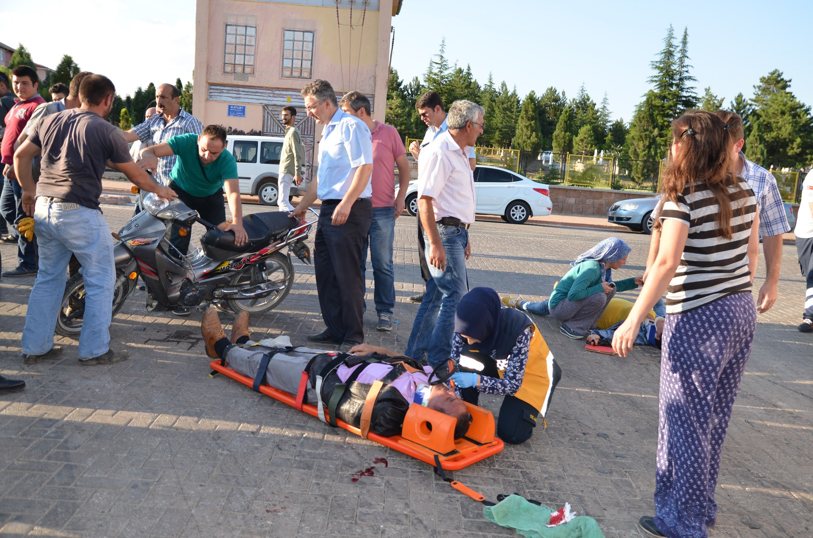Konya'da trafik kazası: 2’Sİ AĞIR 7 YARALI