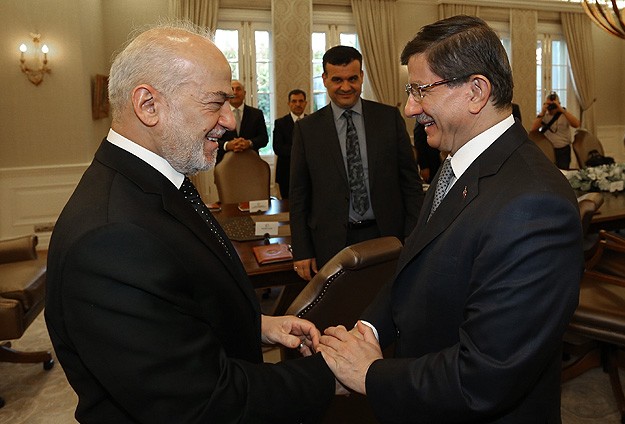 Davutoğlu, Irak Dışişleri Bakanı Caferi'yi kabul etti