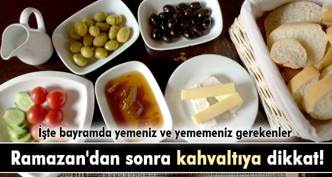 Bayram yemek festivali değil!