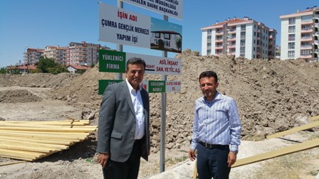 Özçelik’ten Çumra’ya ziyaret