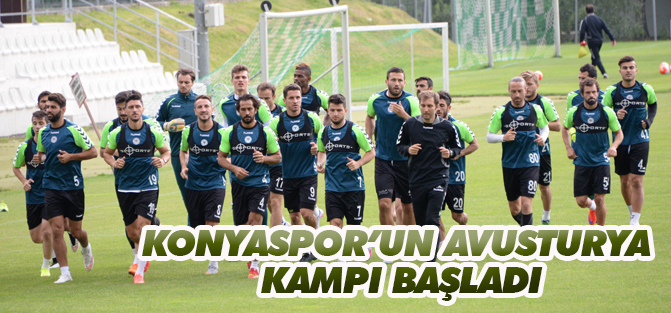 Konyaspor’un Avusturya kampı başladı