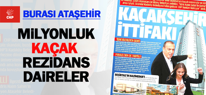 Ataşehir’deki skandallara kaçak üniversite ve AVM de eklendi