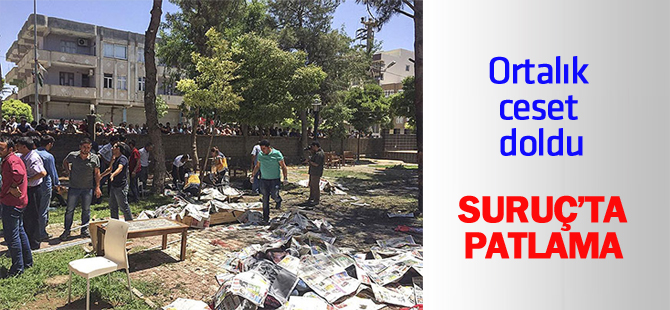 Suruçta patlama