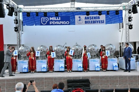 Milli Piyango çekilişi Akşehir’de yapıldı