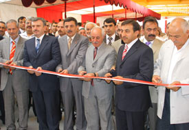 Kalfalar kapalı pazarı açıldı