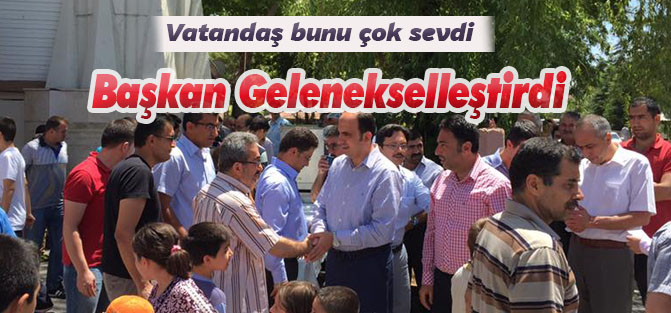 Vatandaş bunu sevdi: Altay geleneksel hale getirdi