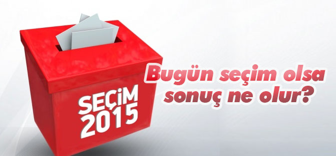 Bugün seçim olsa sonuç ne olur?