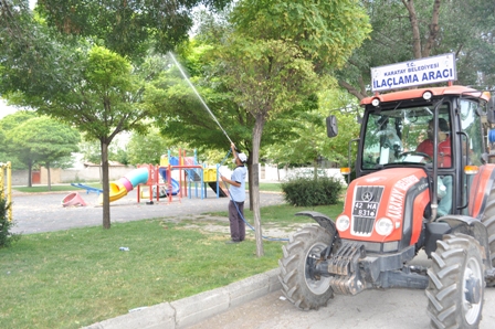 Karatay’da haşere ile mücadele çalışmaları titizlikle yürütülüyor