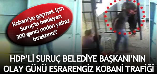 HDP'li başkan cenazeleri bırakıp Kobani'ye geçmiş!