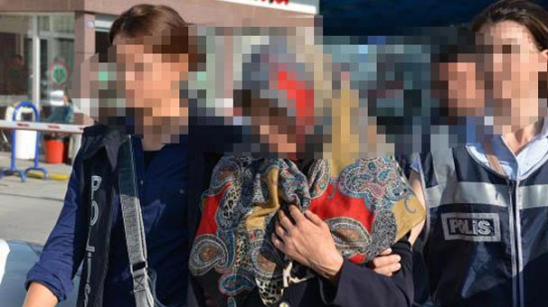 'Canlı bomba' iddiasıyla yakalanan kadın tutuklandı