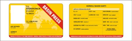 “Basın Kartı Kısa Mesaj Uyarı ve Bilgilendirme Modülü” faaliyete geçti