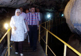 Tınaztepe ve Kuğulupark'a hayran kaldı