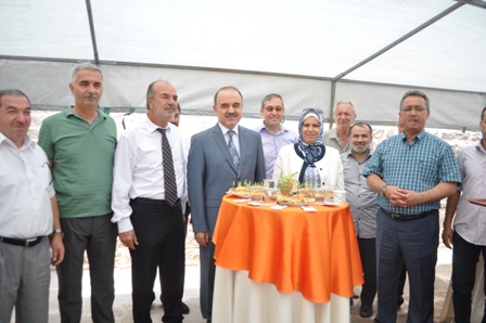 Meram muhtar evi törenle açıldı