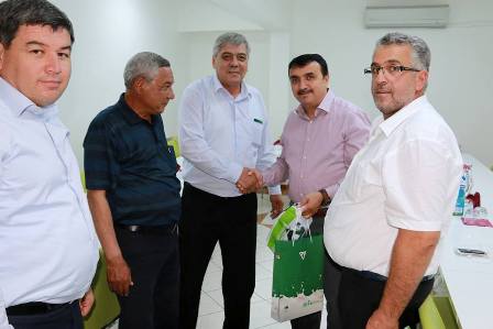 Türkmen heyet DSYB'yi ziyaret etti