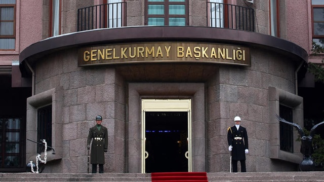 TSK: Hava harekatında vurulan hedef teröristlerin barınma alanı