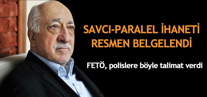 Paralel ihanet resmen belgelendi