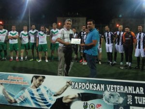 Veteranlar futbol turnuvası sona erdi