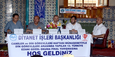 Ezanı Güzel Okuma Final Yarışması yapıldı
