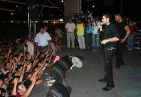 Beyşehir'de İsmail YK konseri