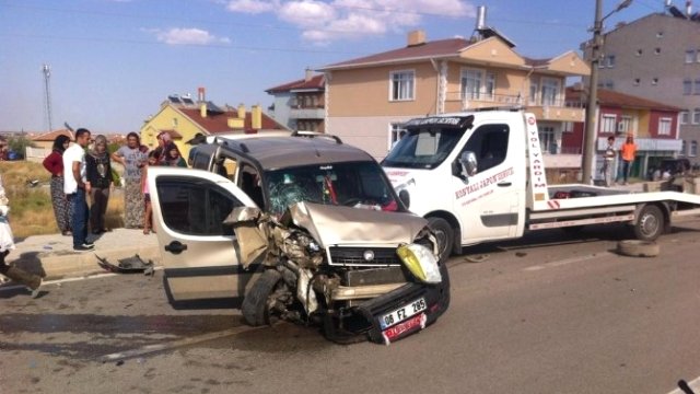 Konya'da feci kaza: 9 yaralı
