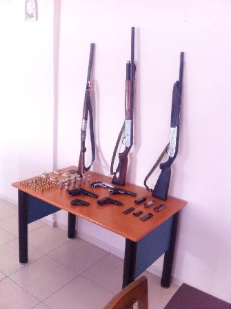 Konya'da silah kaçakçılığı