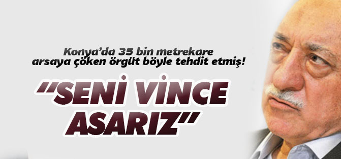 "Seni vince asarız"