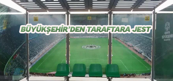 Büyükşehir'den taraftara jest!