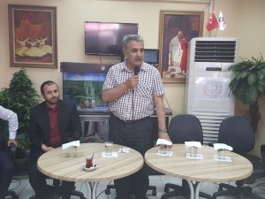 Ağralı, dernek  ziyaretinde bulundu