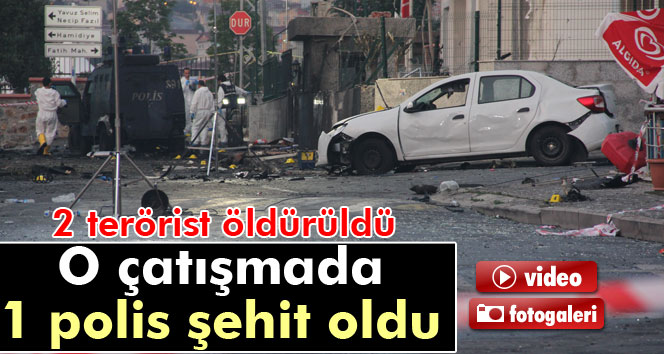 Sultanbeyli'deki çatışmada 1 polis şehit oldu