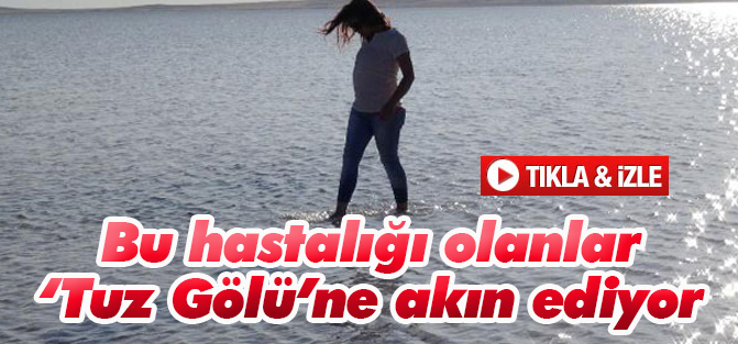 Tuz Gölü'nde yürüme turizmi