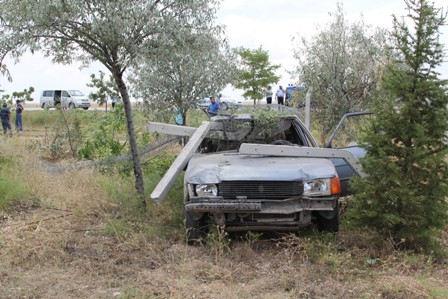 Cihanbeyli’de trafik kazası: 1 yaralı