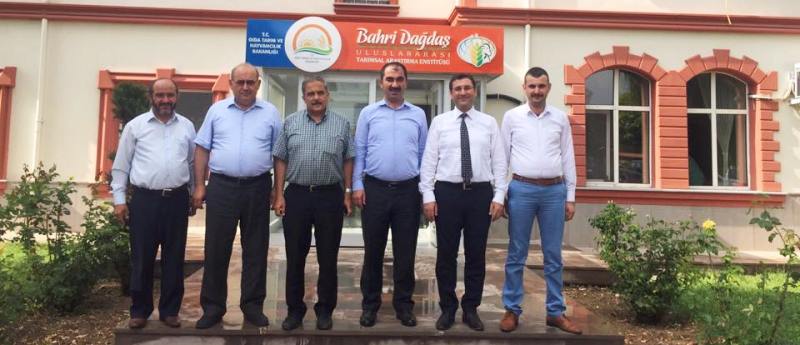 Mehmet Genç, Bahri Dağdaş’ı ziyaret etti