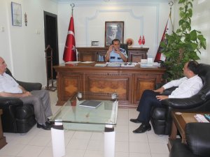 Emniyet teşkilatına başsağlığı ziyareti