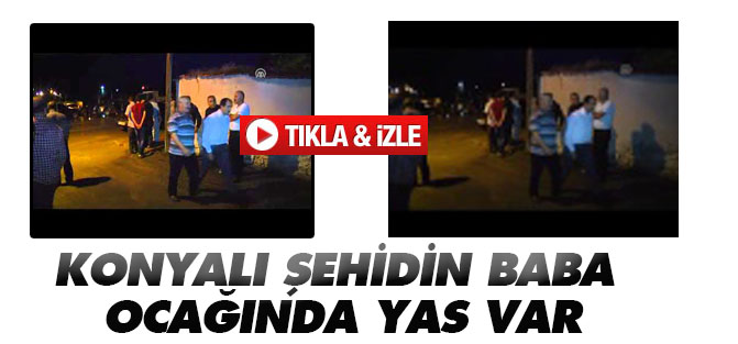 Şehidin baba ocağında yas var