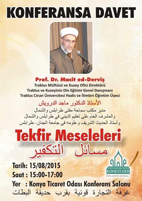 Konevi-Der'den anlamlı konferans