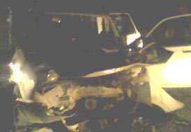 Kutören'de trafik kazası 1 yaralı