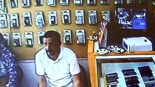 Telefon Hırsızı Güvenlik Kamerasında