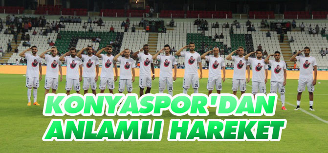 Konyaspor'dan alkışlanacak hareket