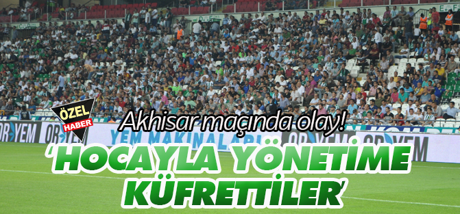 ‘Hocayla yönetime küfrettiler’