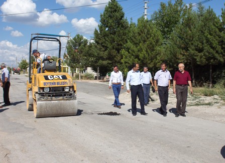 Özaltun dış mahalleleri ziyaret etti