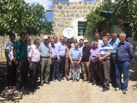 Özdemir Karapınar’ı ziyaret etti