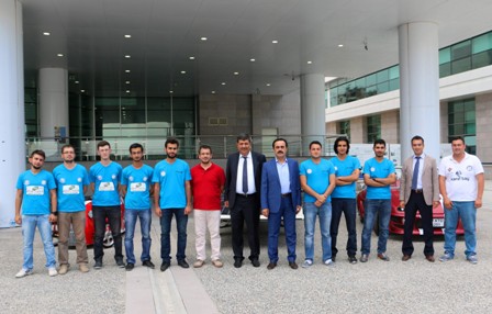 Öztürk, mühendis adaylarını tebrik etti