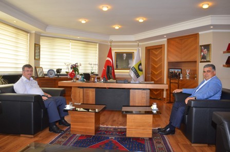 Kaymakam Özgüven’e ziyaret