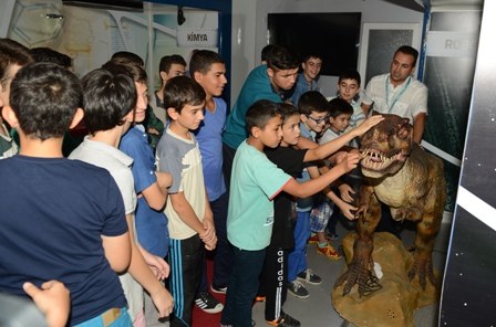 Bilim Tırı Kur’an Kurslarında