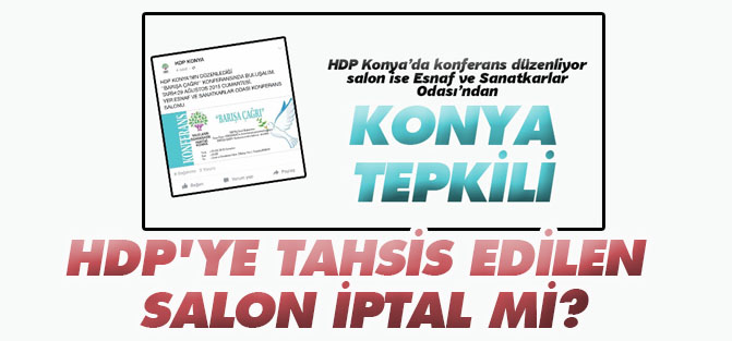 HDP'ye salon tahsisi iptal mi?