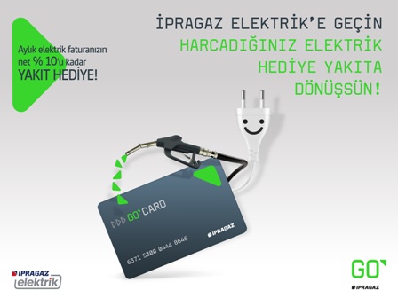 GO CARD ve İpragaz Elektrik iş birliği