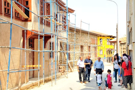 Tarihi evler restore ediliyor