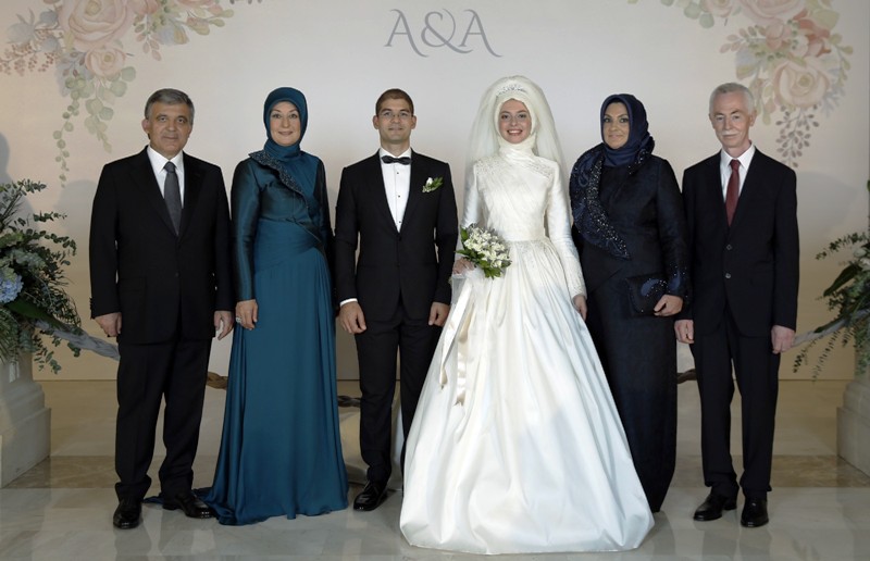 Abdullah Gül'ün oğlu kiminle evlendi? Çok özel düğün fotoğrafları